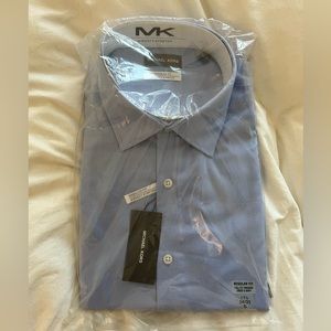 NWT - MENS MICHAEL KORS REGULAR FIT DRESS SHIRT
